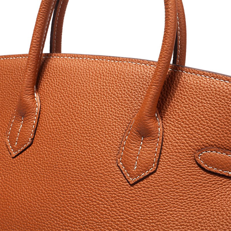 Borsa a mano di lusso in vera pelle da donna elegante e funzionale