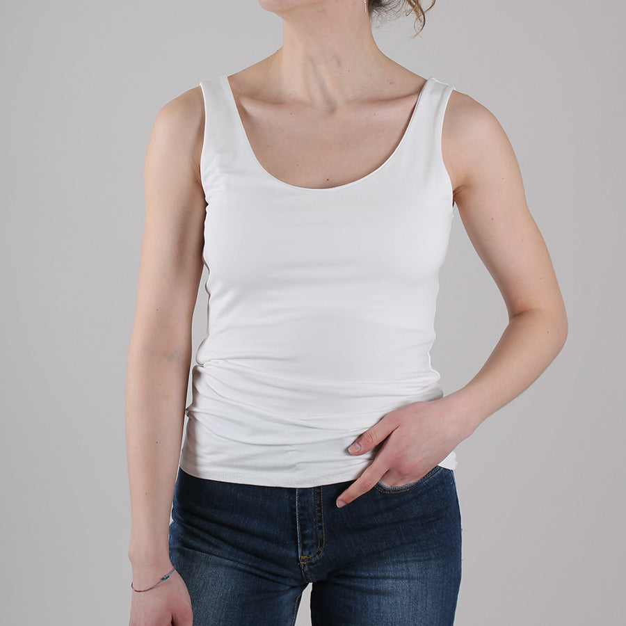 Canottina in Jersey Elasticizzato