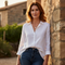 Clara | Camicia di Lino Donna con Bottoni