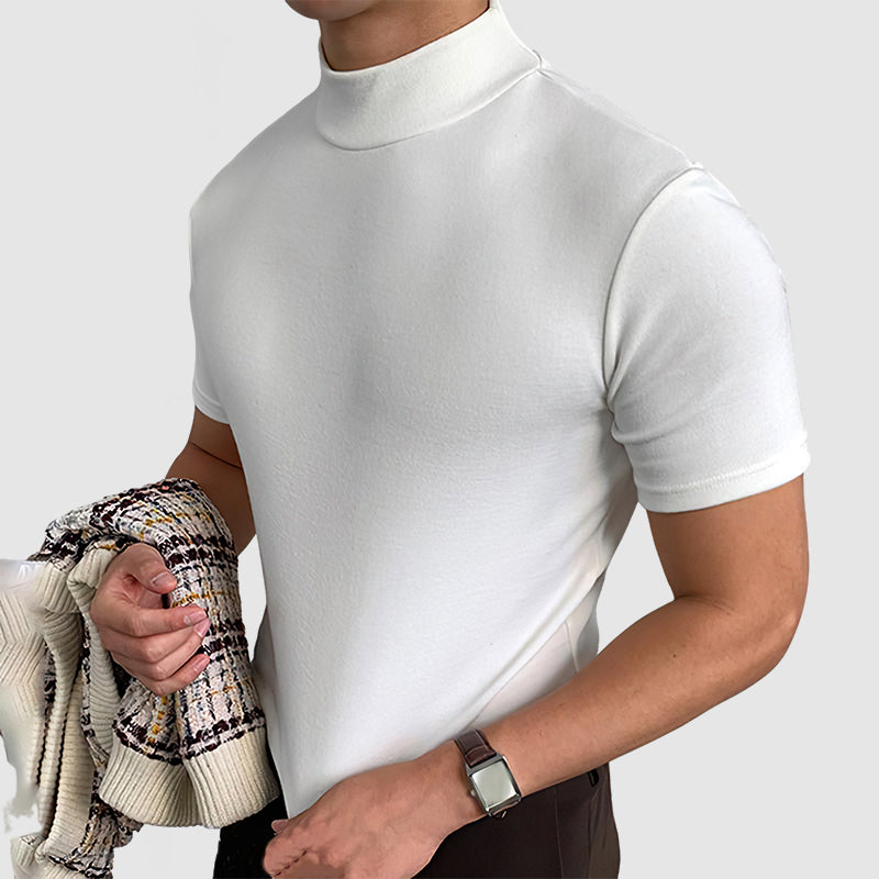 T-shirt da Uomo di Lusso in Cotone Elasticizzato - Comoda e Versatile