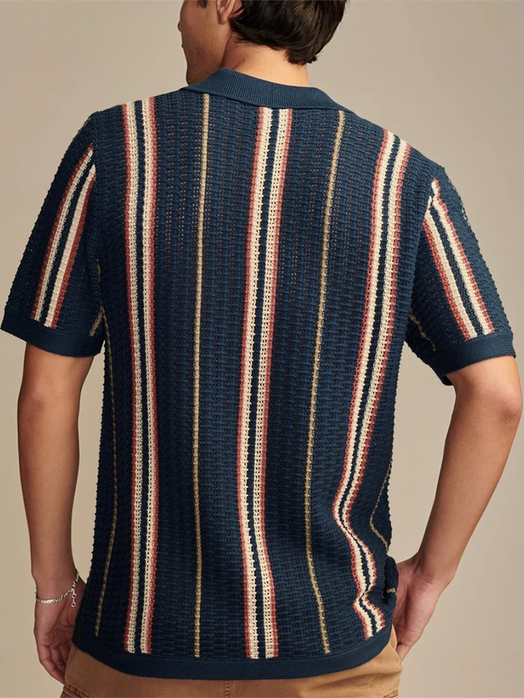 HARRINGTON OXFORD | CAMICIA IN MAGLIA CON BOTTONI DA UOMO