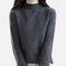Maglione a Mezzo Collo in Pura Lana da Donna