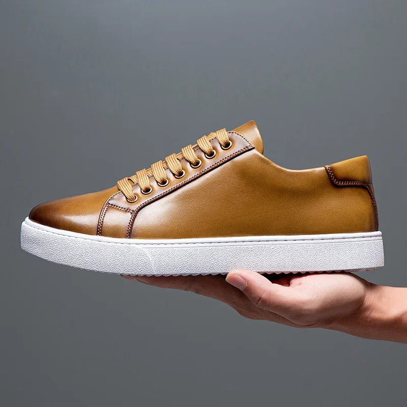 David™ - Læder Sneakers til Mænd