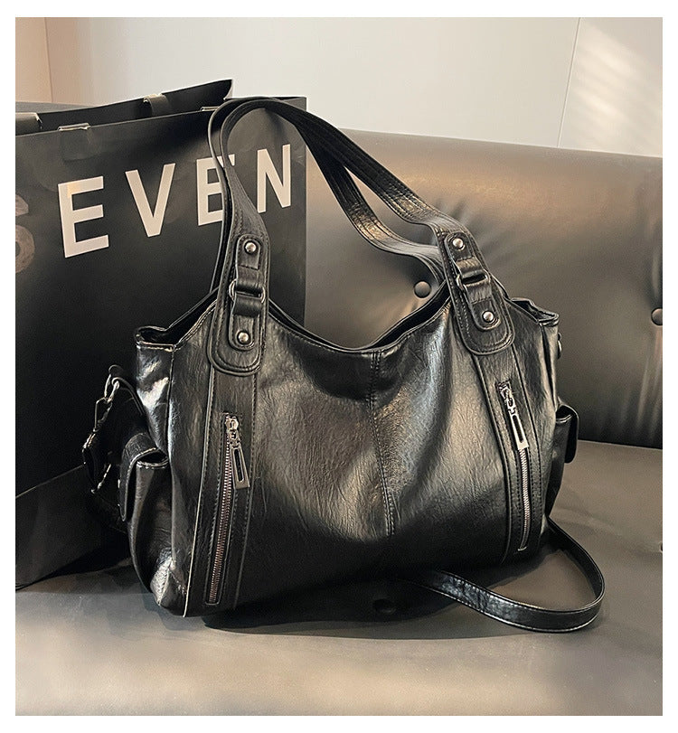Borsa a Tracolla da Donna – Elegante Borsa in Pelle con Tracolla Regolabile e Design Spazioso