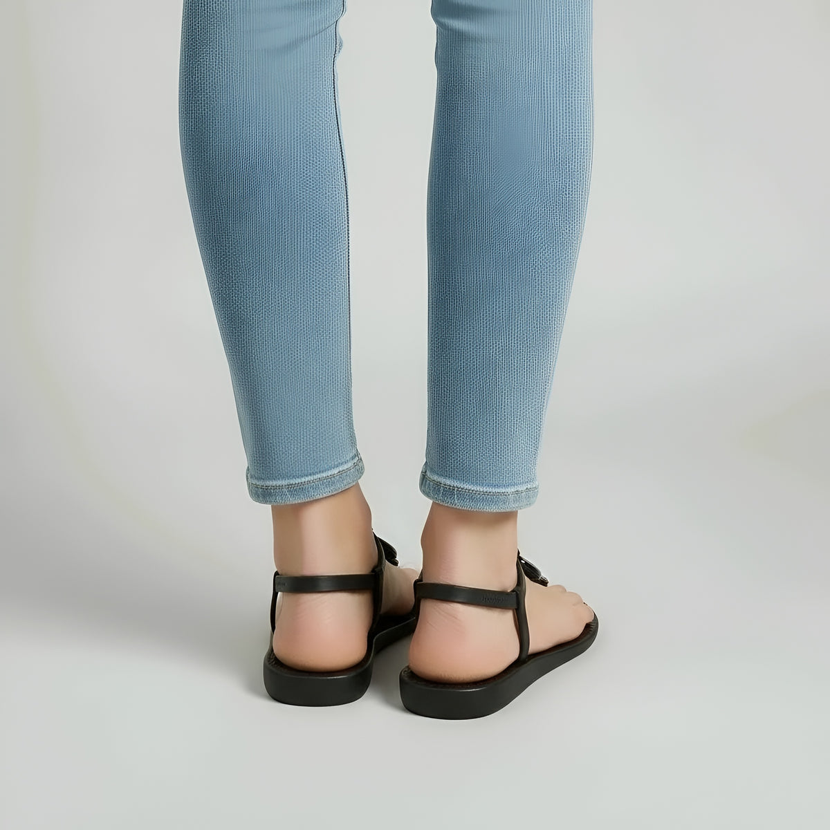 Sandali infradito donna flat con cinturino e decorazioni casual estive