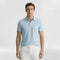 Polo Uomo Maniche Corte in Cotone Maglia Polo Casual con Colletto Bottoni Uomo
