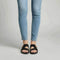 Sandali Donna Infradito Casual con Fasce in Tessuto Ciabatte Estive Suola Gomma