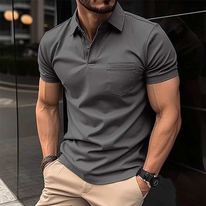 Alex - Polo da Uomo, Classico e Comodo