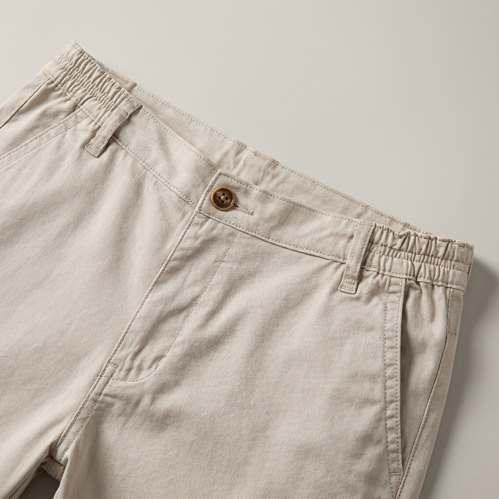Pantaloncini da uomo in cotone con tasche
