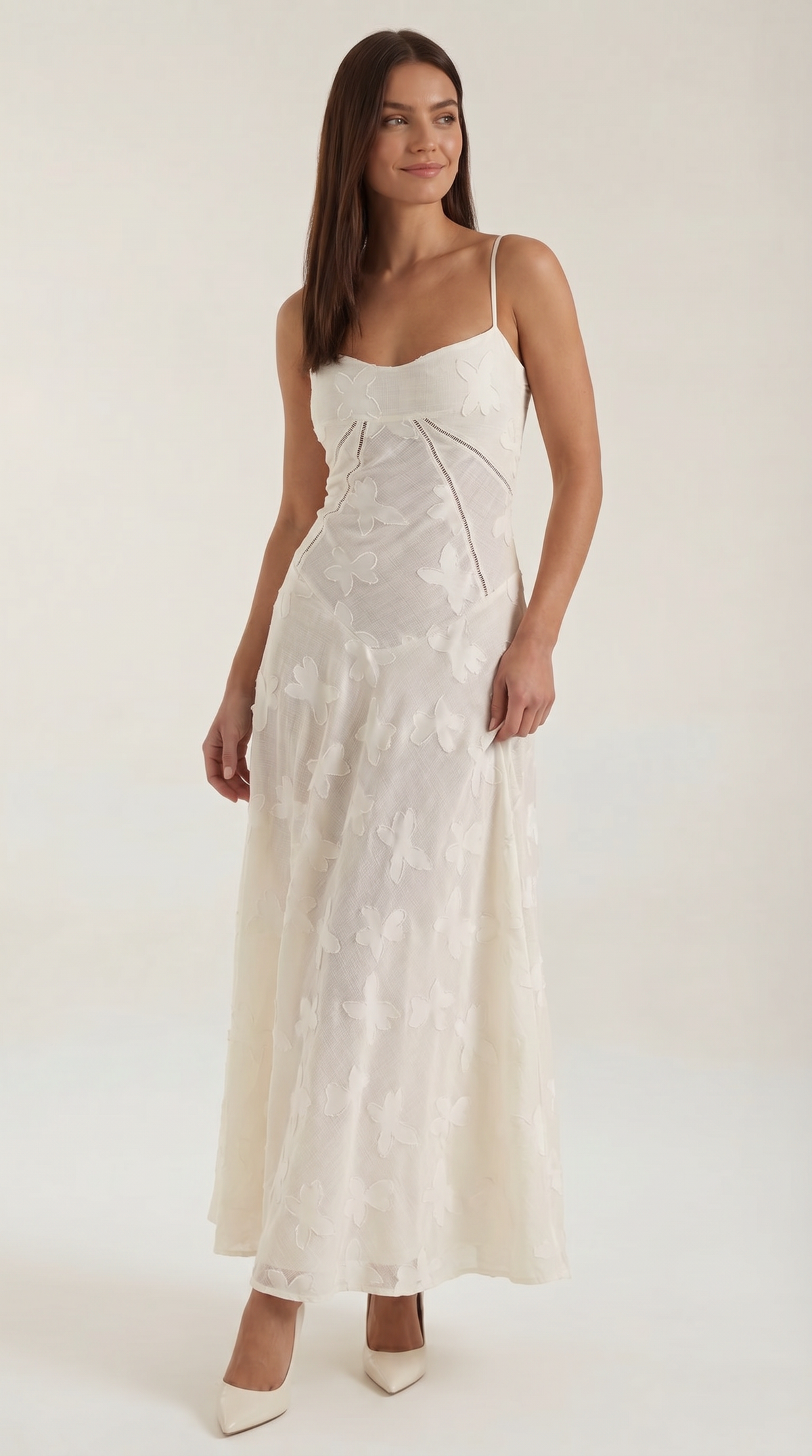 Arabelle Vestito Maxi in Tessuto Jacquard