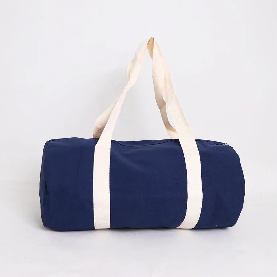 Borsa Sportiva da Viaggio in Cotone con Manici Borsone Palestra Weekend Uomo Donna
