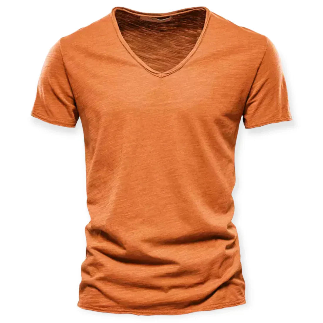 T-shirt da uomo con scollo a V