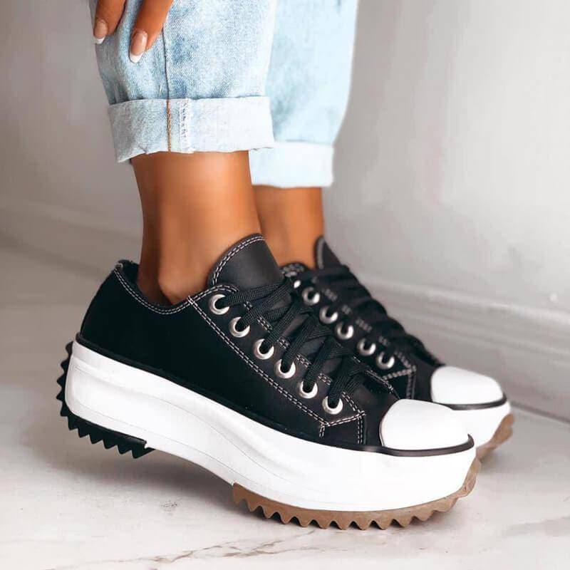 Sneakers con zeppa platform
