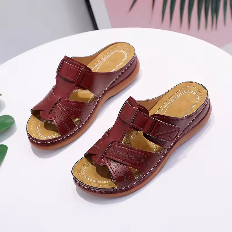 Sandali Ortopedici in Pelle da Donna | Comfort