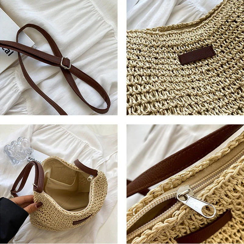 Amari | Borsa da Spiaggia Intrecciata