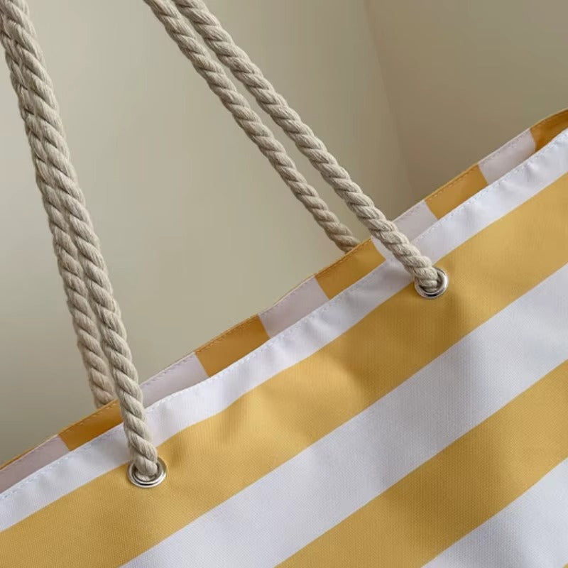 Borsa da Spiaggia Impermeabile - Grande Capacità con Tasche