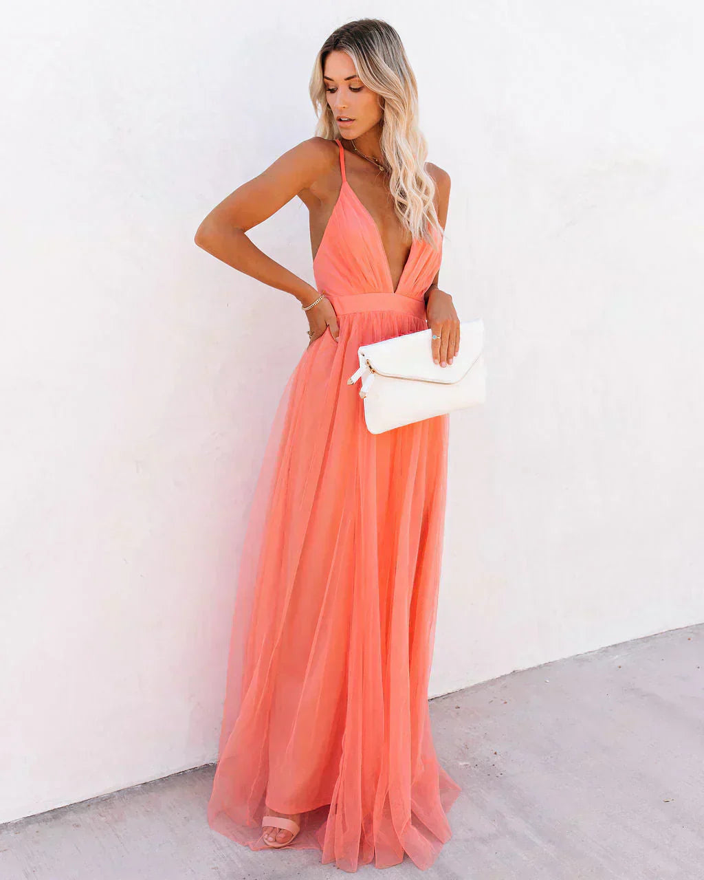 Belinda - Vestito Maxi Fluido e Chic Stile Estivo