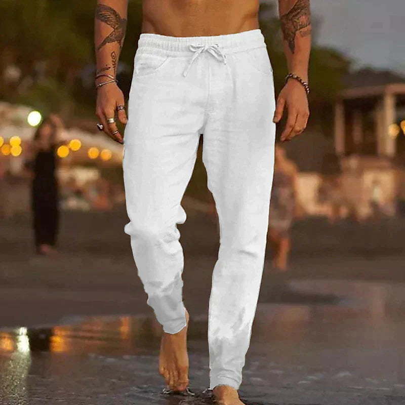 Pantaloni in lino da uomo classici – Intramontabili, freschi e versatili per un look urbano