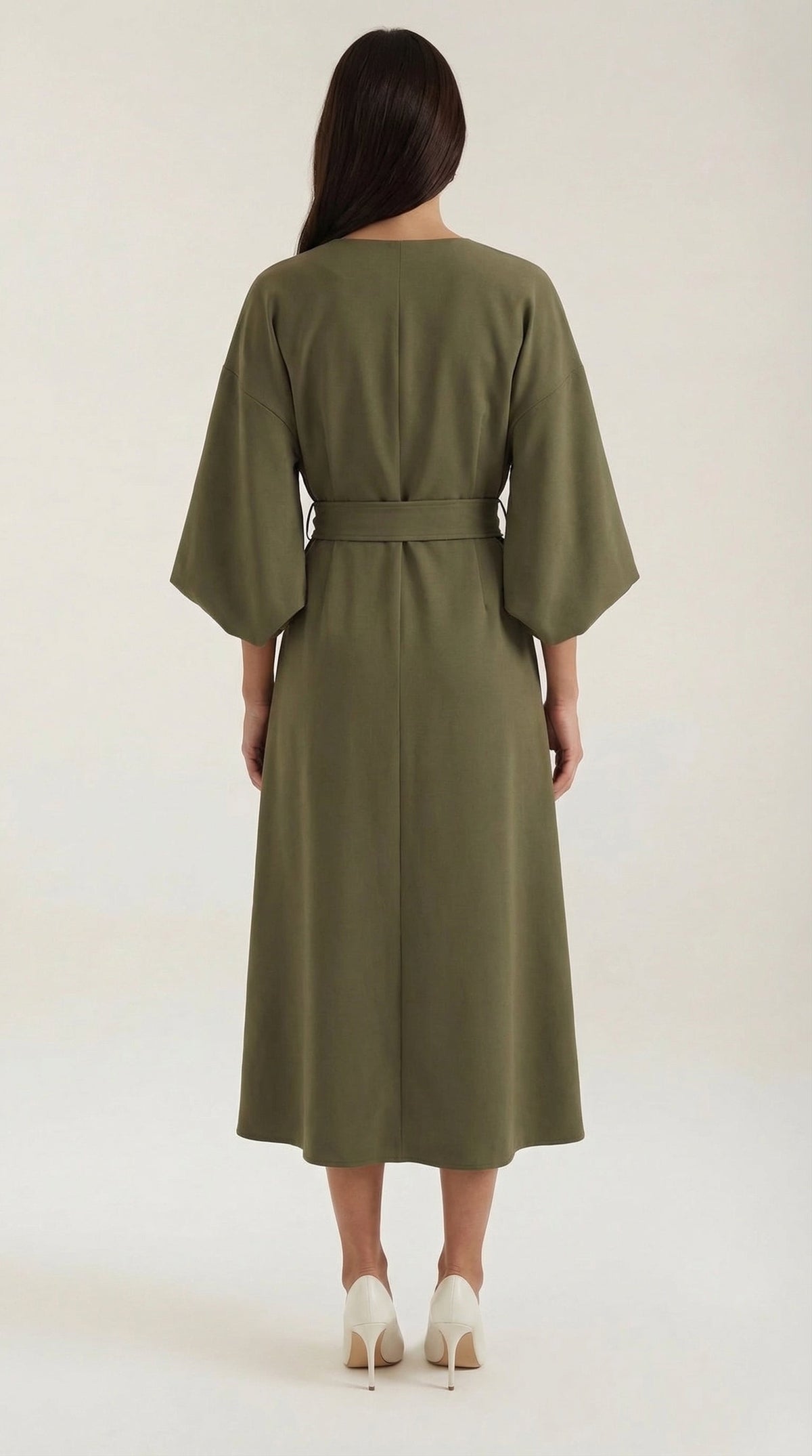 Ana Vestito Maxi con Cintura