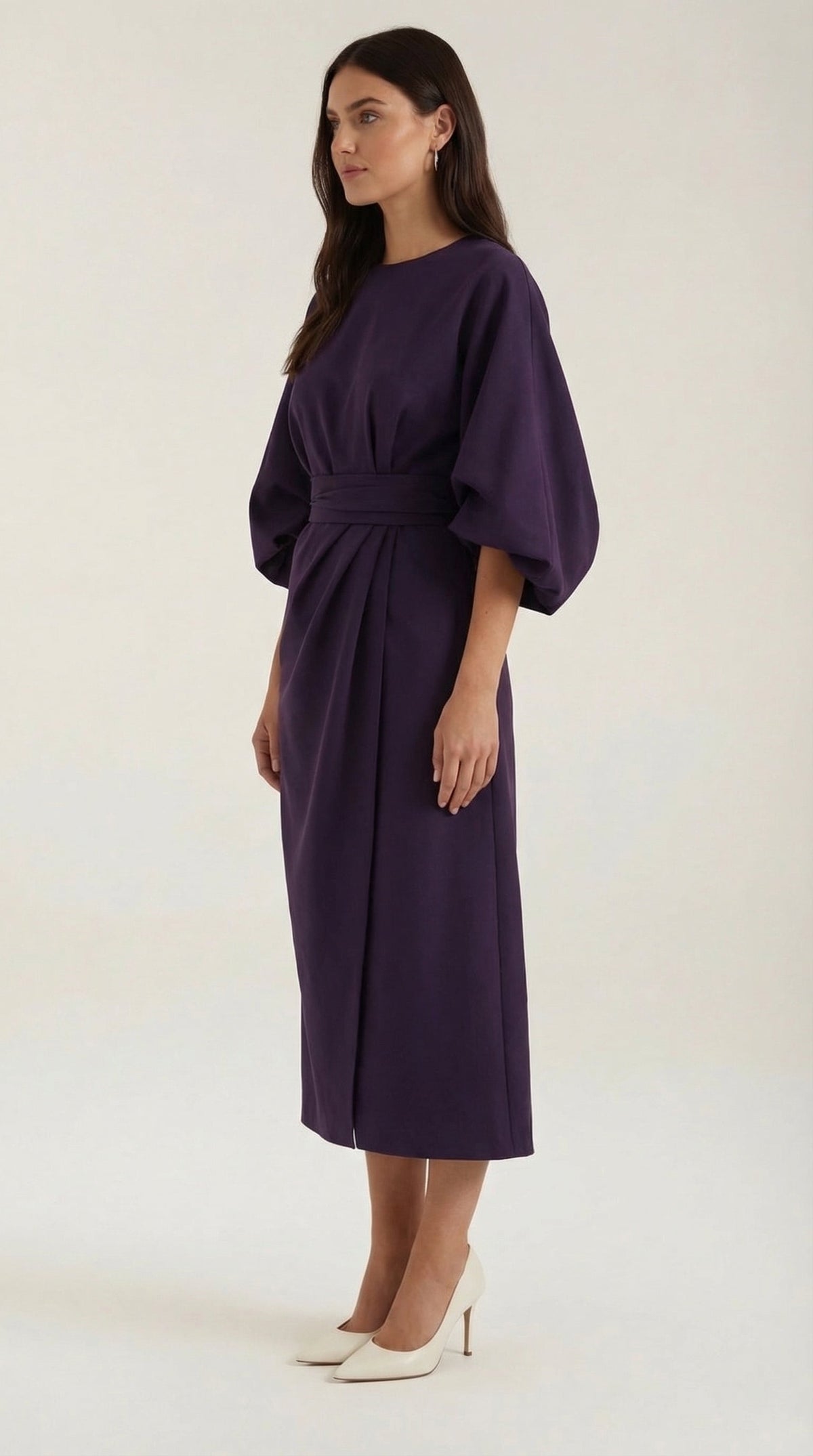 Ana Vestito Maxi con Cintura