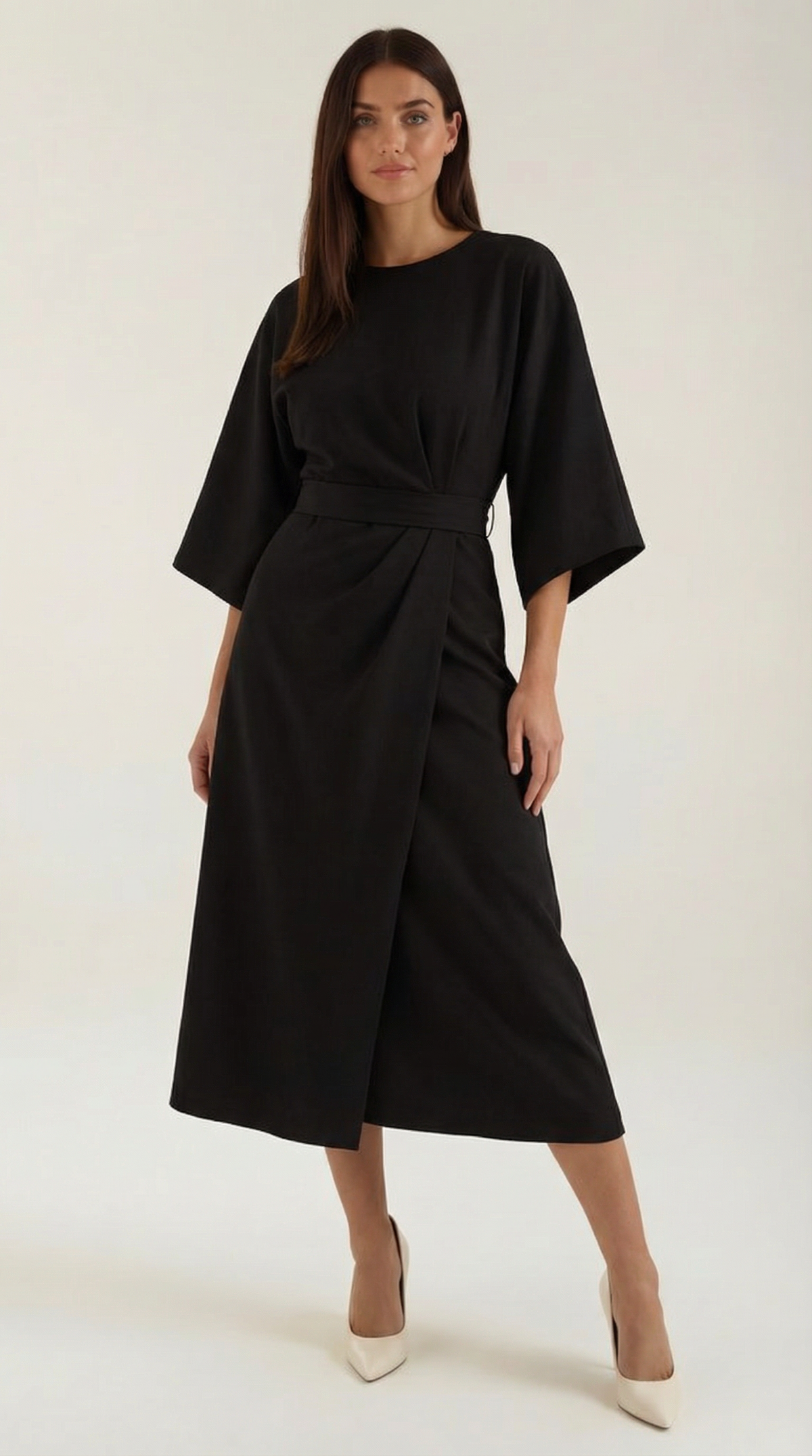 Ana Vestito Maxi con Cintura