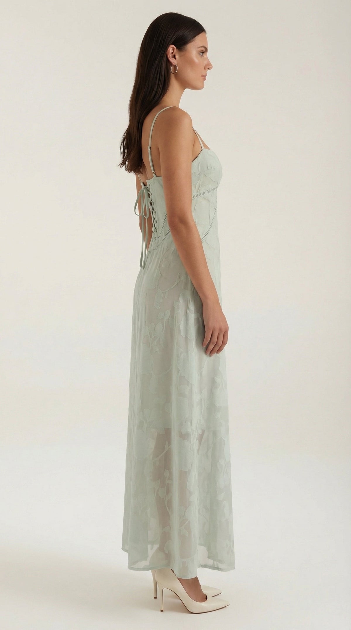 Arabelle Vestito Maxi in Tessuto Jacquard