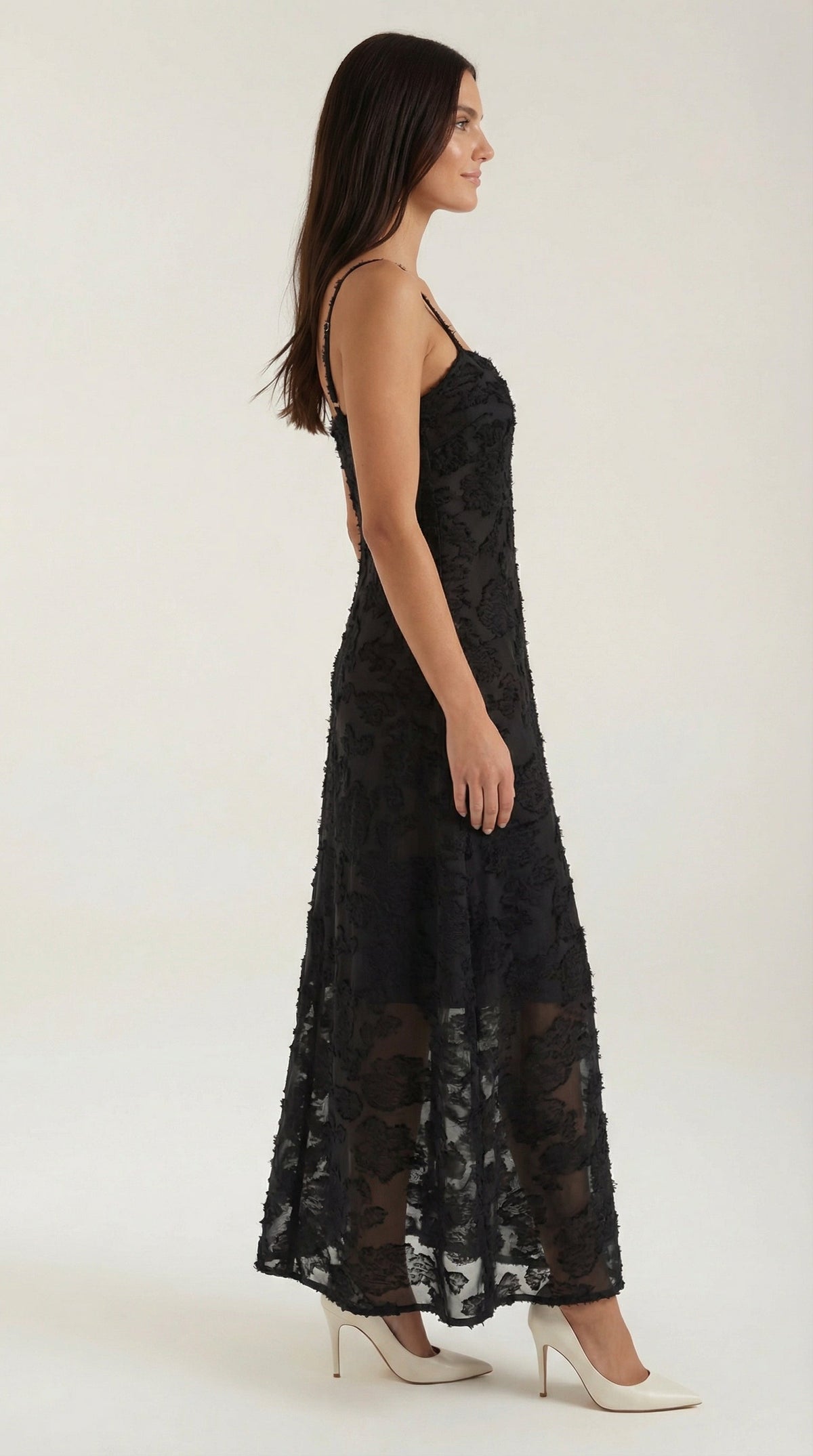 Arabelle Vestito Maxi in Tessuto Jacquard