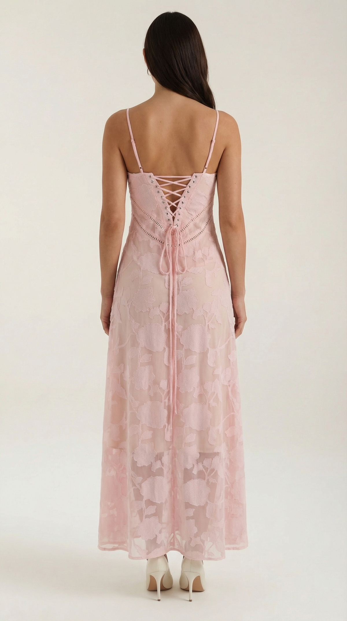 Arabelle Vestito Maxi in Tessuto Jacquard