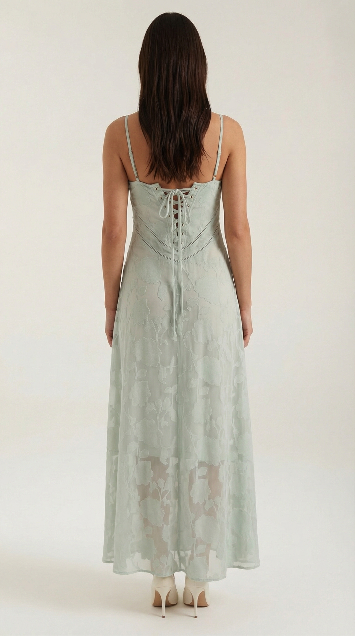 Arabelle Vestito Maxi in Tessuto Jacquard