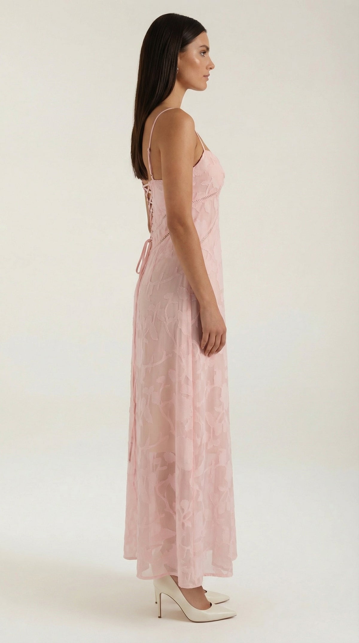 Arabelle Vestito Maxi in Tessuto Jacquard