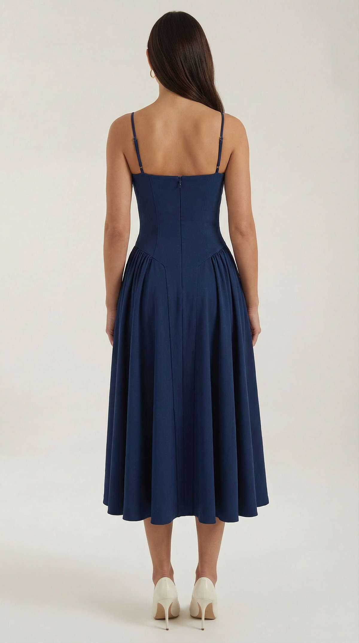 Odette Vestito Midi con Corpetto