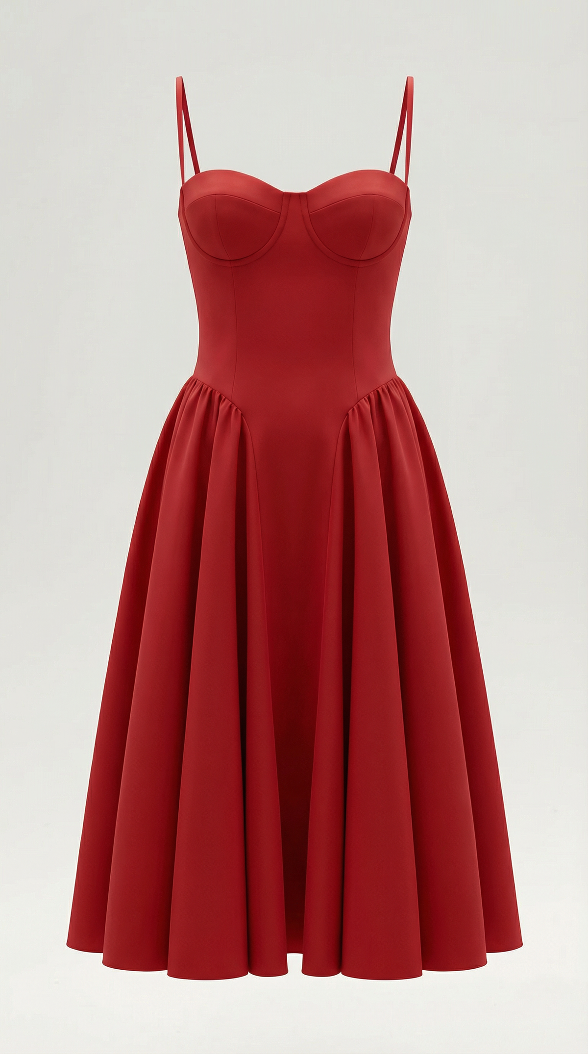 Odette Vestito Midi con Corpetto