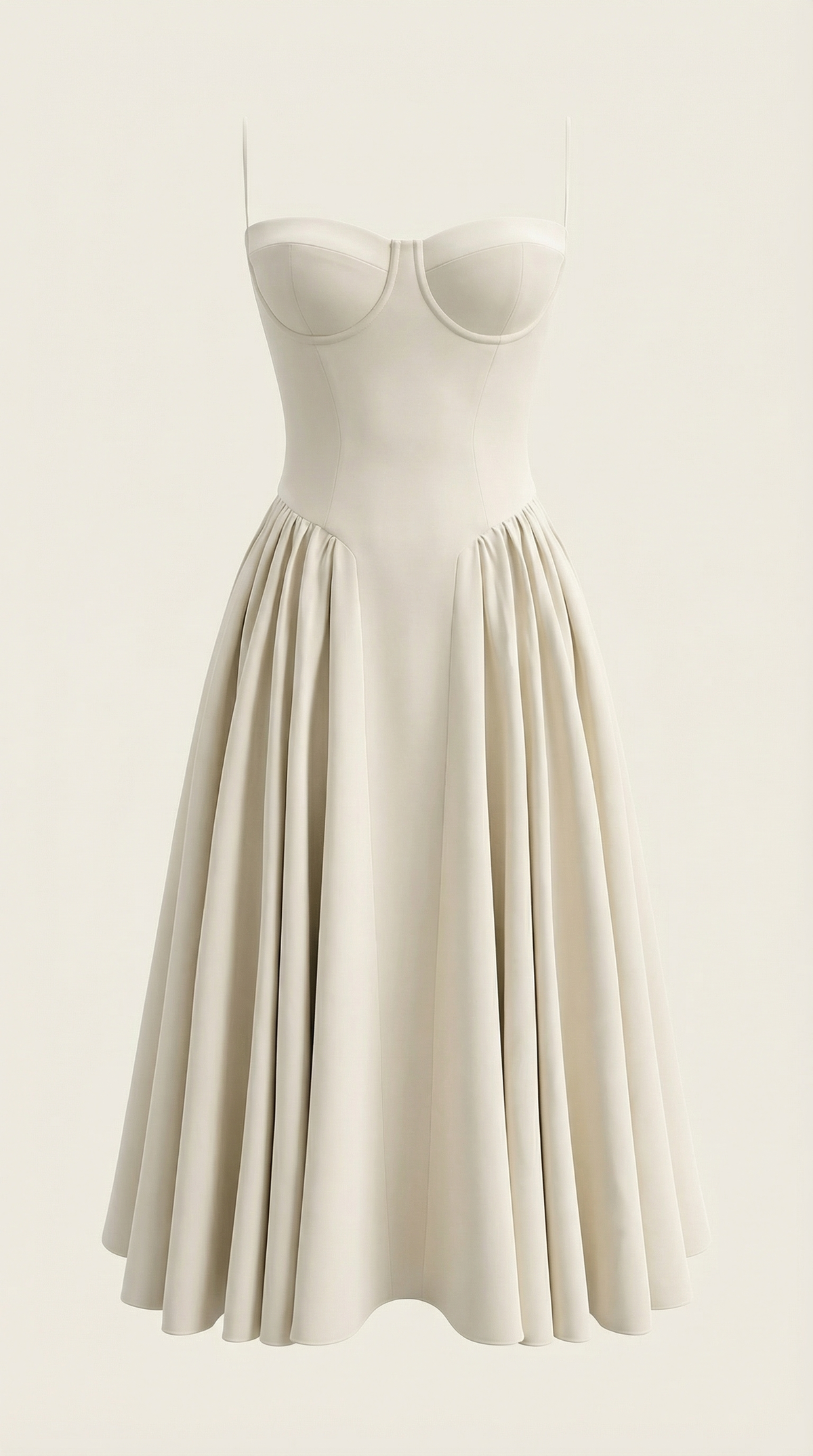 Odette Vestito Midi con Corpetto