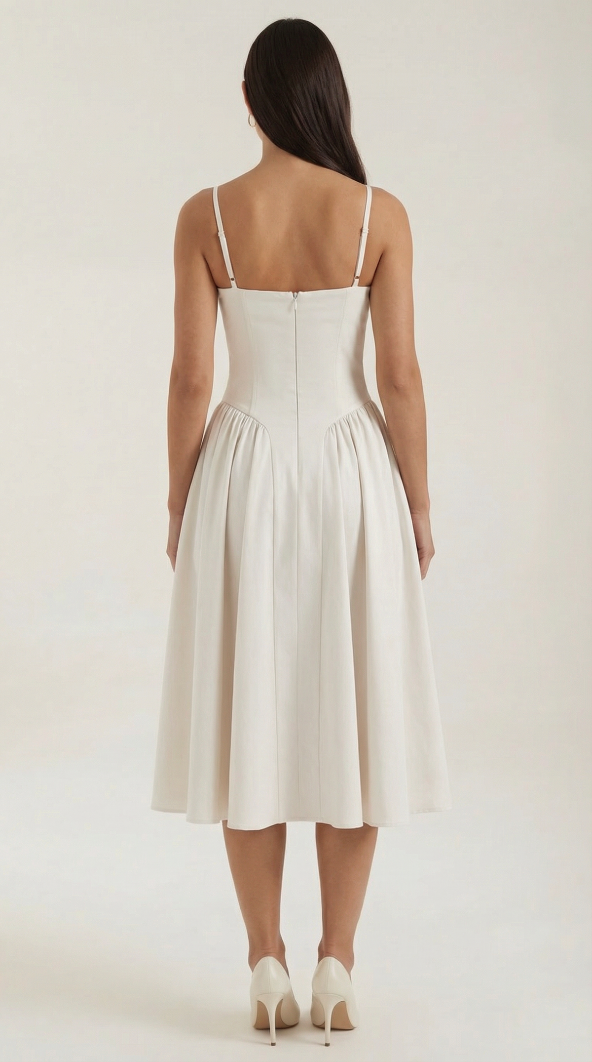 Odette Vestito Midi con Corpetto