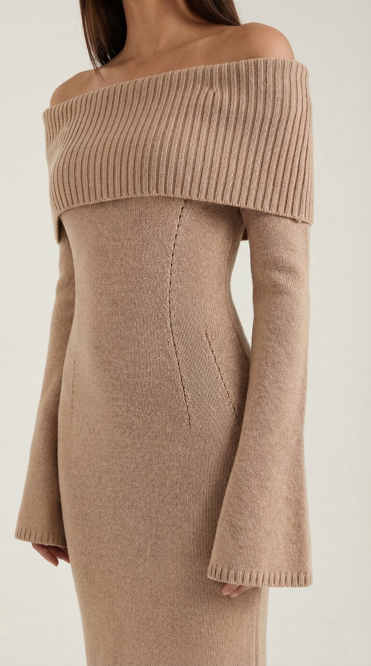 Quinlan Maxi Abito in Maglia