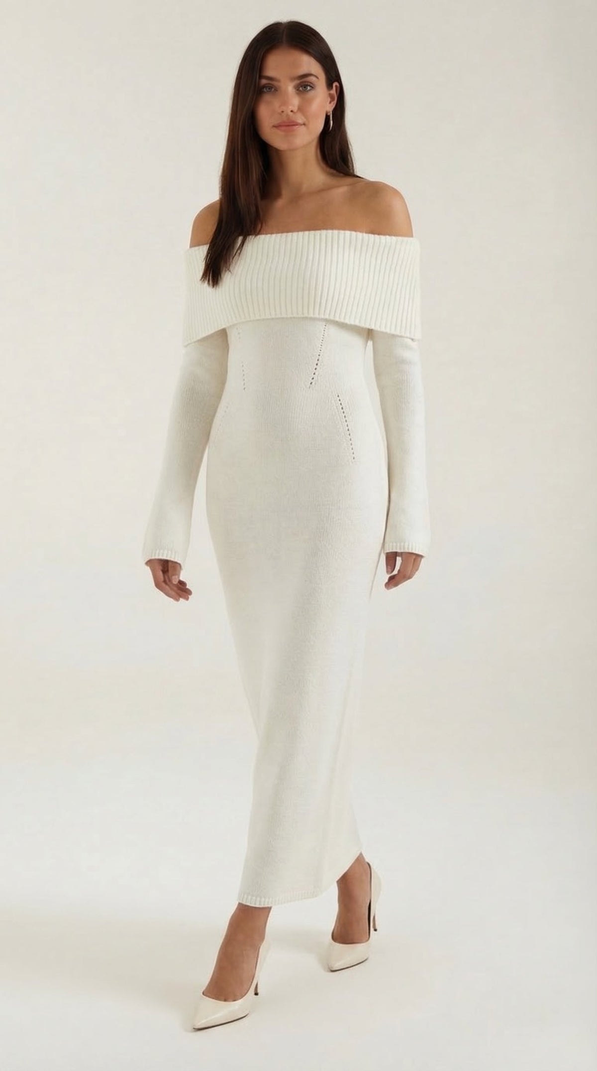 Quinlan Maxi Abito in Maglia