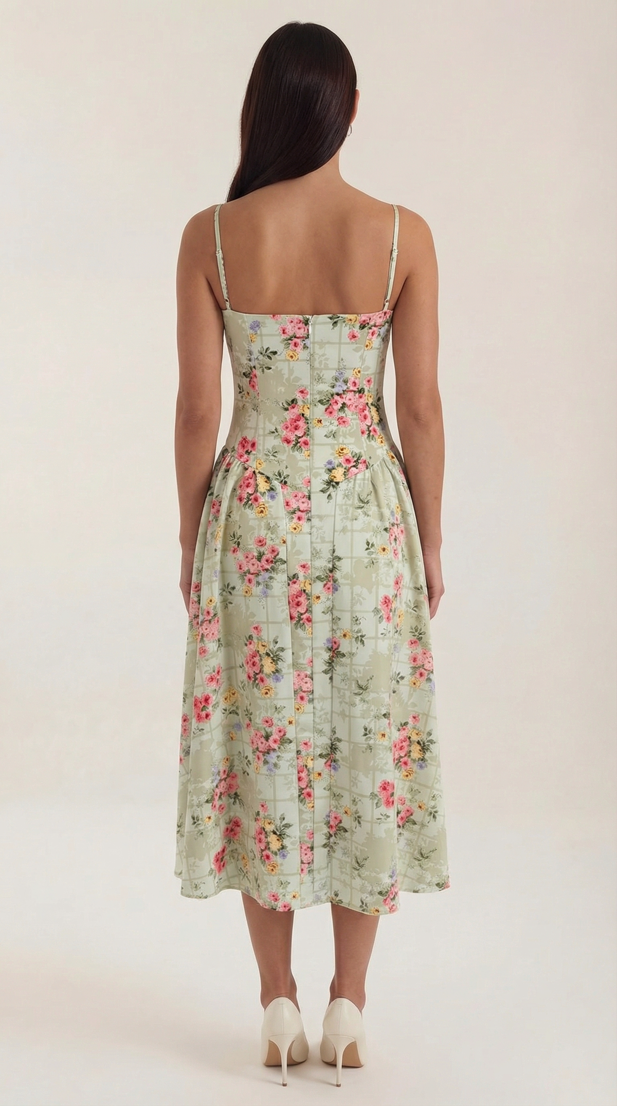 Odette Vestito Midi con Corpetto