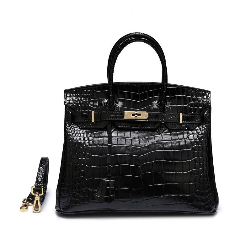 Borsa a mano di lusso in vera pelle da donna - Elegante e funzionale
