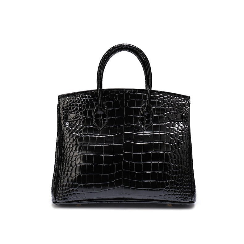 Borsa a mano di lusso in vera pelle da donna elegante e funzionale